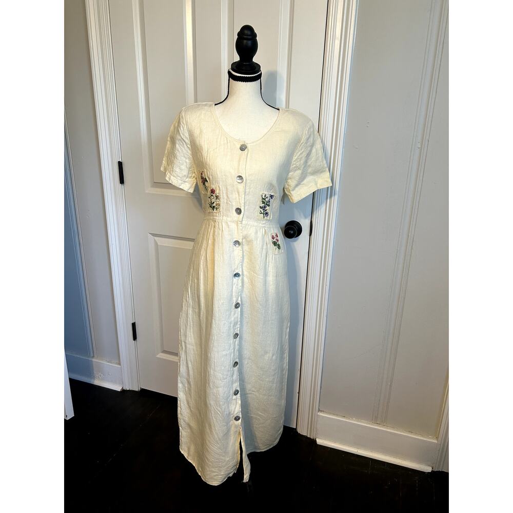 Nina Piccalino Yellow Dress, size 10